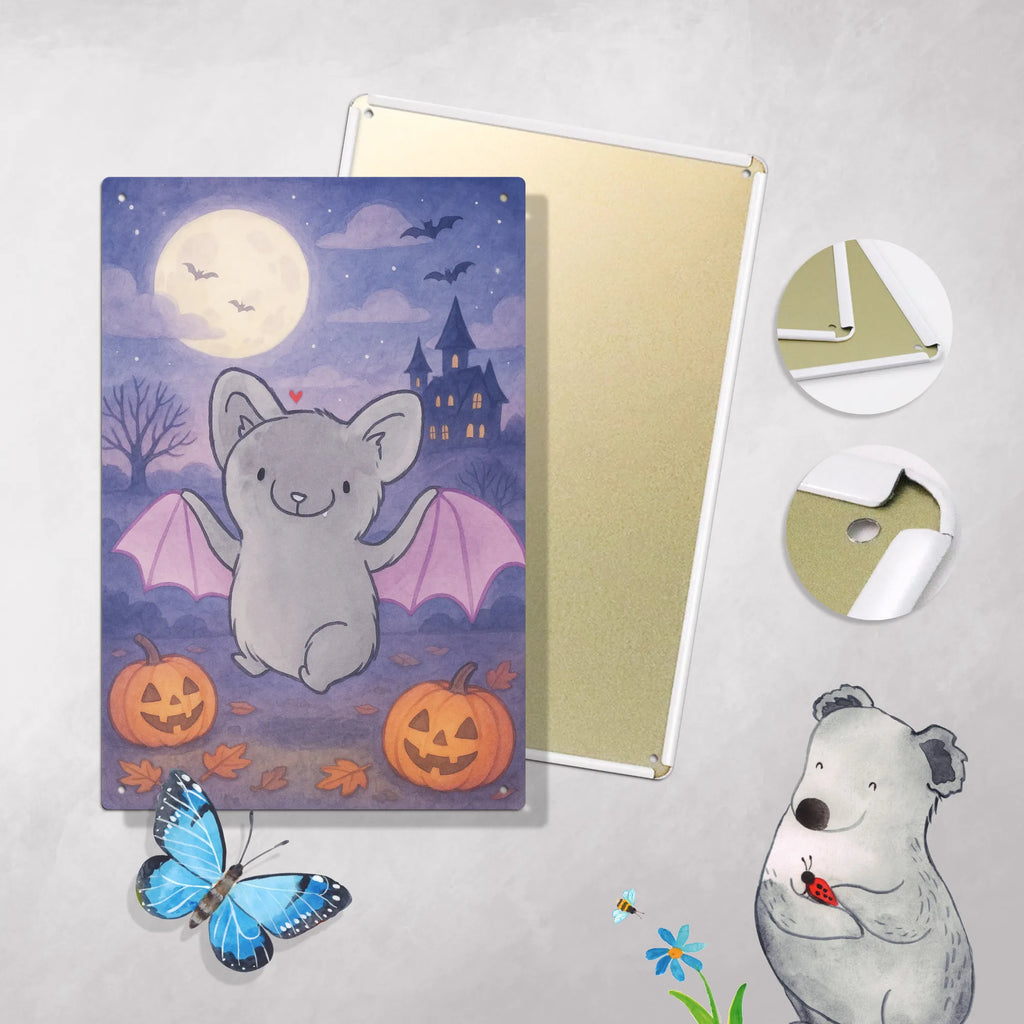 Paint by Numbers Metal Sign Bat Classic Design Halloween, decoration, Martin singing, decor, gifts, giving