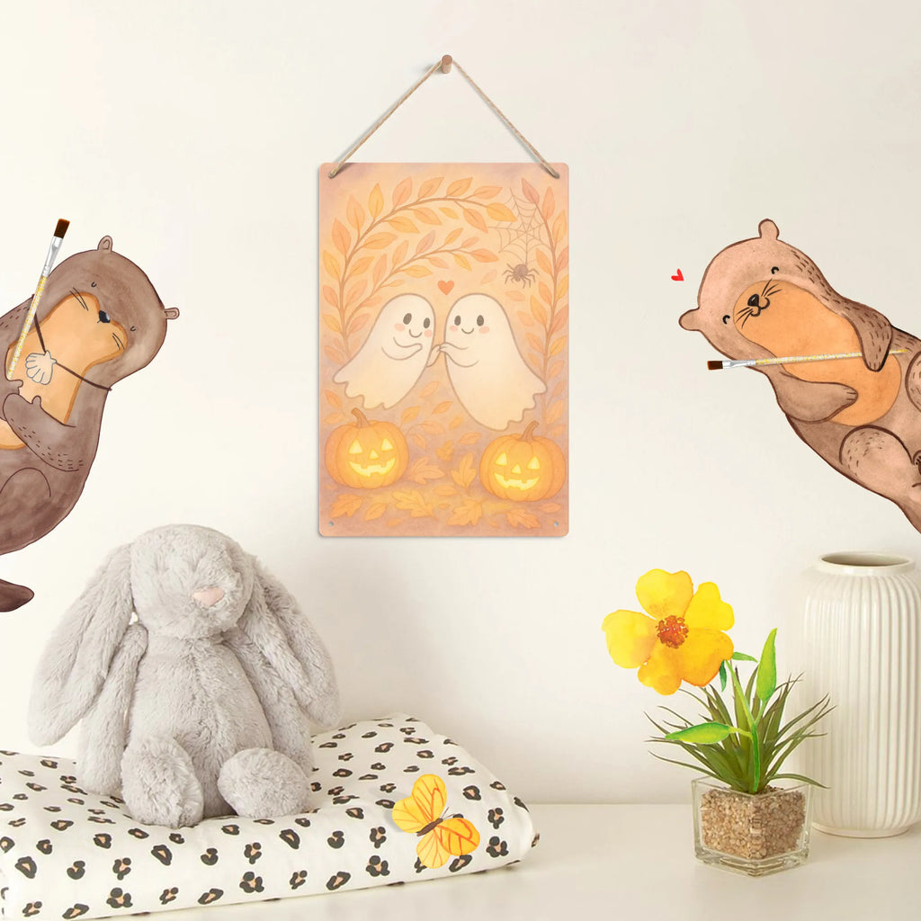 Paint by Numbers Metal Sign Ghosts Dear Design Halloween, decoration, Martin singing, decor, gifts, giving