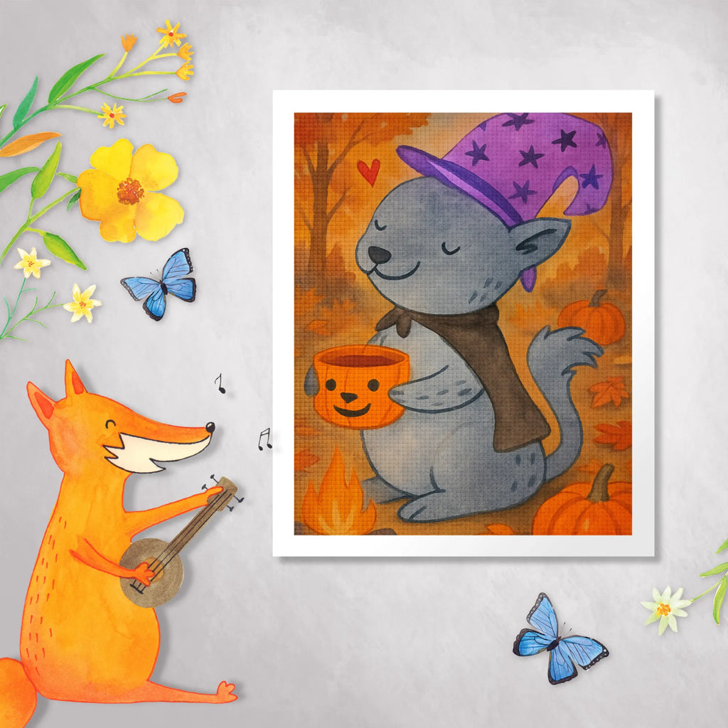 Diamond Painting Hangover Coffee Design Halloween, decoration, Martin singing, decor, gifts, giving