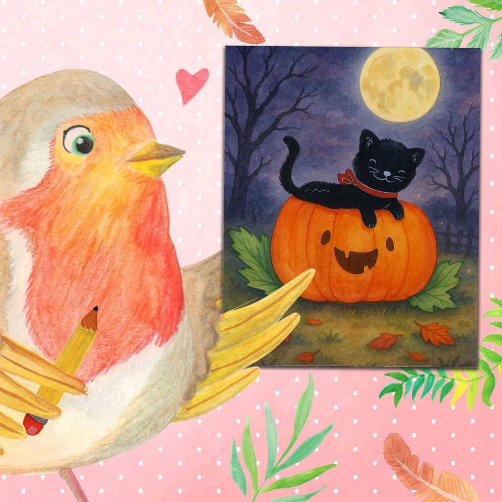 Malen nach Zahlen Schwarze Katze Design Künstler, Kunstwerk, Kreativität, DIY, Malen nach Zahlen, Malen, Baseln, Ausmalbild, Bastelidee, Halloween, Deko, Martinssingen, Dekoration, Geschenke, Schenken