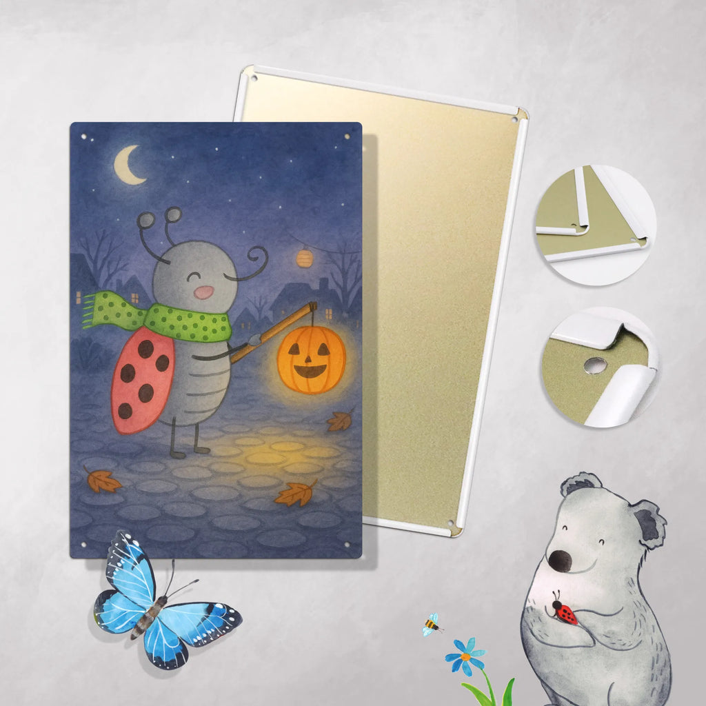 Paint by Numbers Metal Sign Smörle Lantern Design Halloween, decoration, Martin singing, decor, gifts, giving