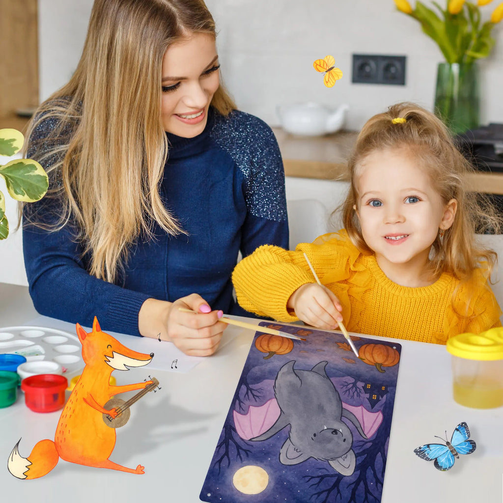 Paint by Numbers Metal Sign Bat Frighten Design Halloween, decoration, Martin singing, decor, gifts, giving