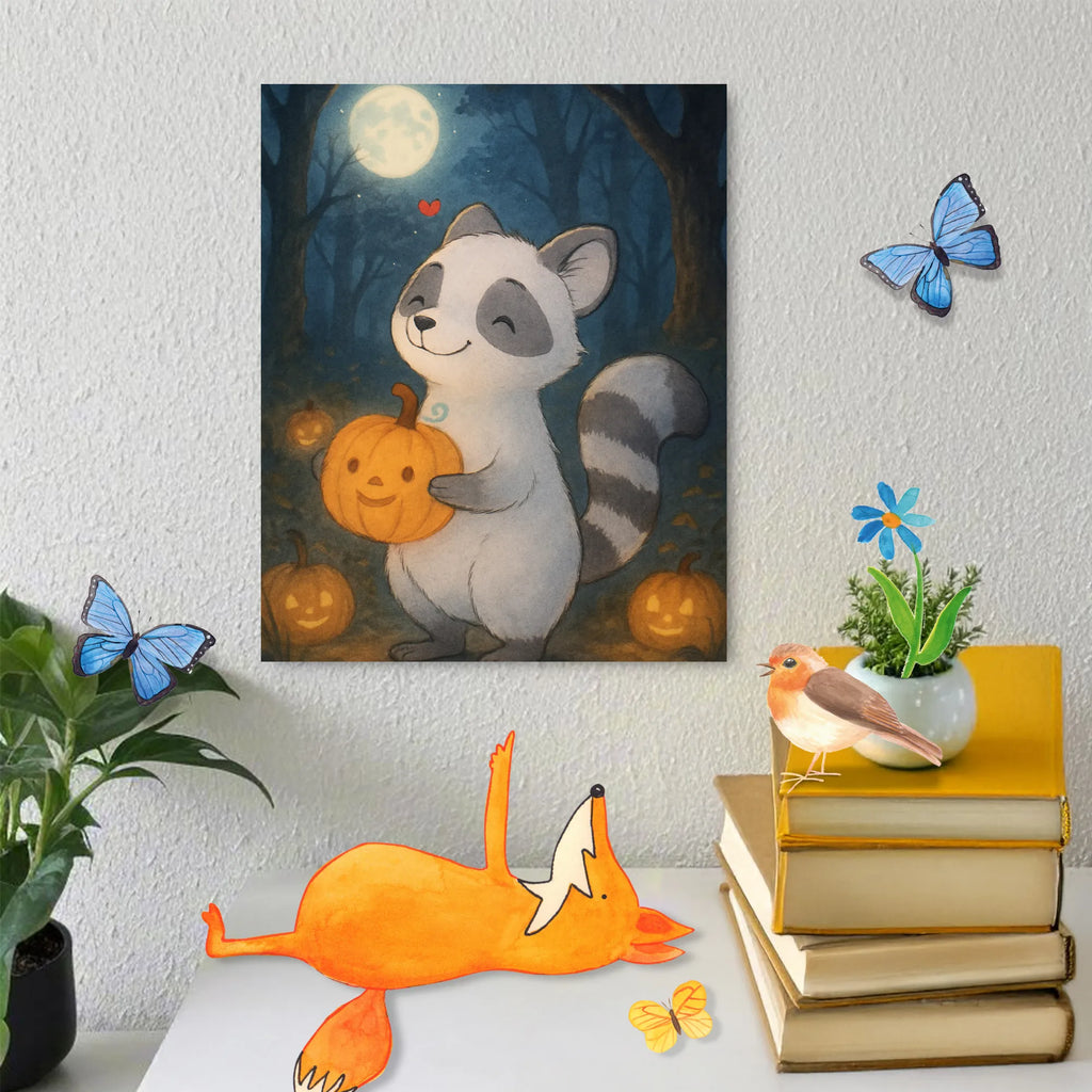 Malowanie według numerów szop pracz dynia Design Halloween, dekoracje, Martinssingen, dekoracja, prezenty, dawanie