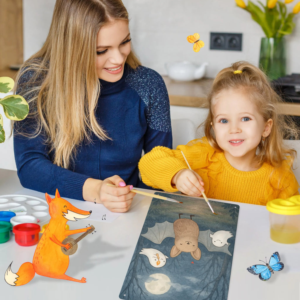 Paint by Numbers Metal Sign Bat Ghosts Design Halloween, decoration, Martin singing, decor, gifts, giving