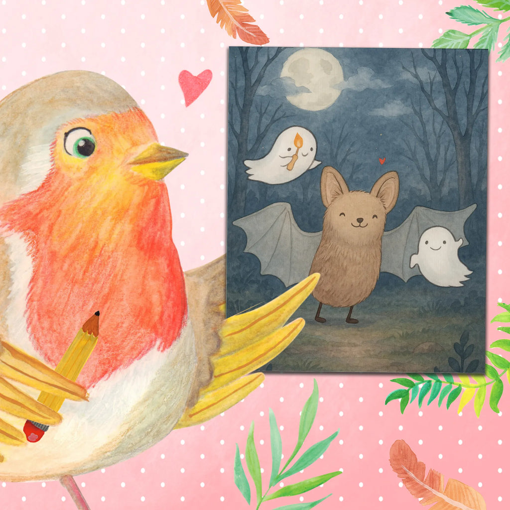 Malowanie według numerów nietoperz Duchy Design Halloween, dekoracje, Martinssingen, dekoracja, prezenty, dawanie