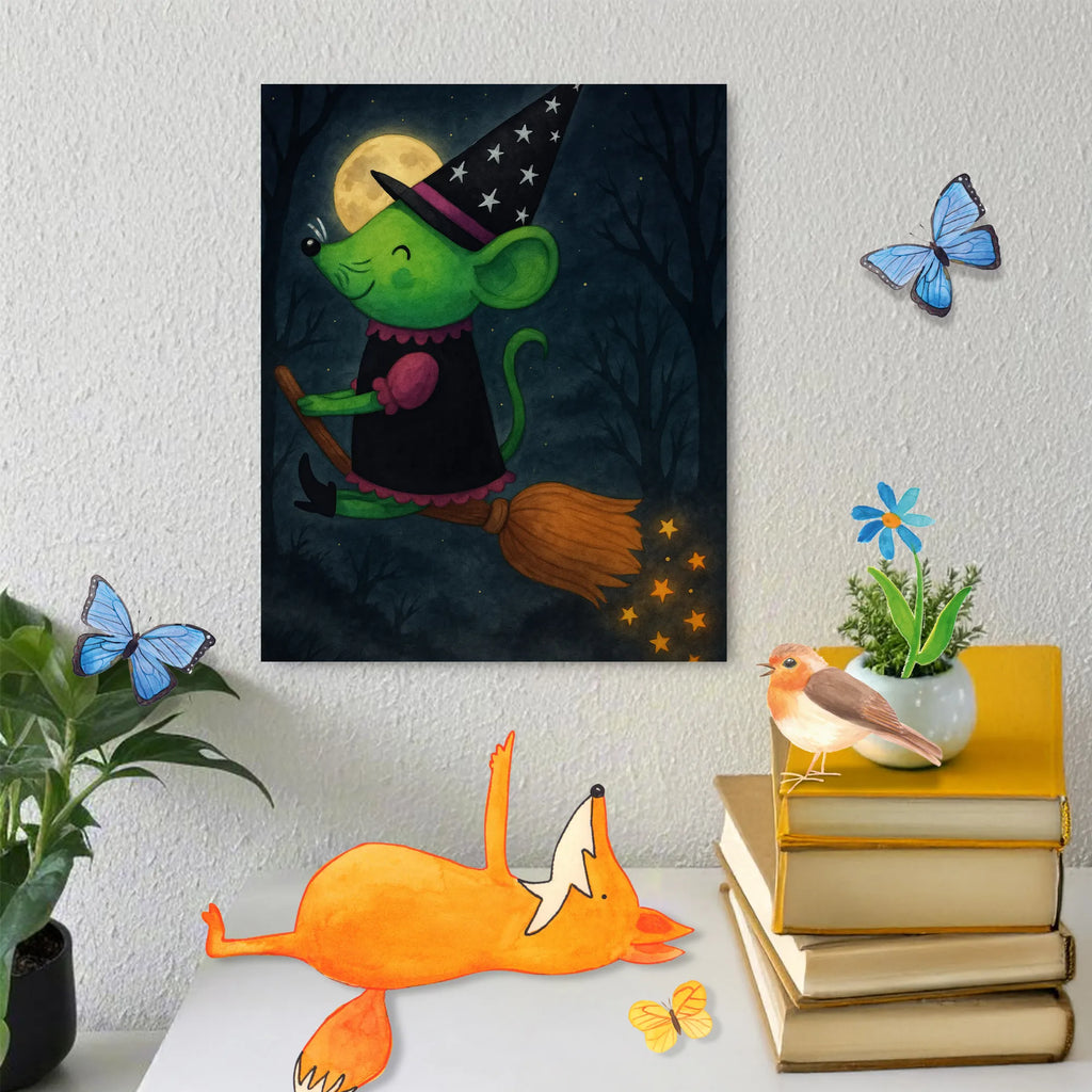 Malowanie według numerów Czarownica lata Design DIY, Malen, Kreativität, Baseln, Künstler, Bastelidee, Malen nach Zahlen, Ausmalbild, Kunstwerk, Halloween, Deko, Martinssingen, Dekoration, Geschenke, Schenken