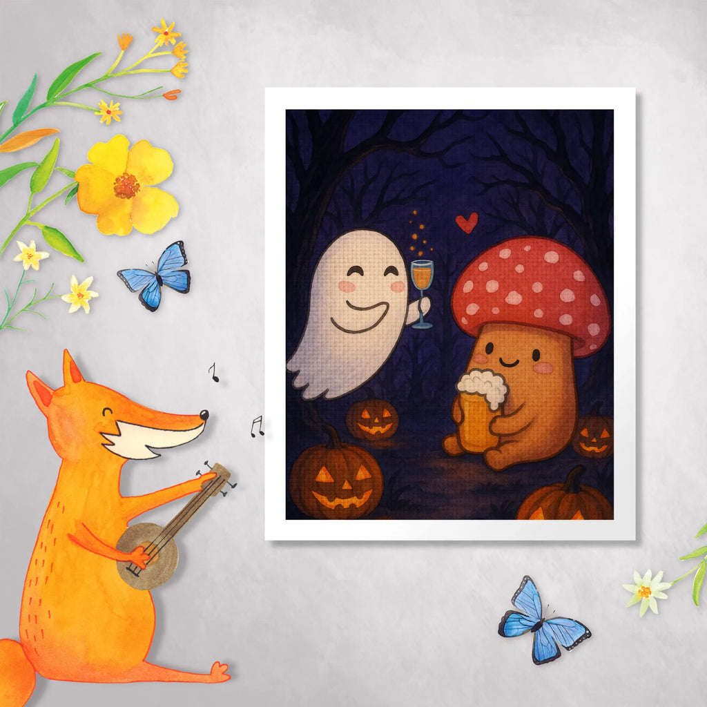 Diamond Painting Ghost Cheers Design Halloween, decoration, Martin singing, decor, gifts, giving