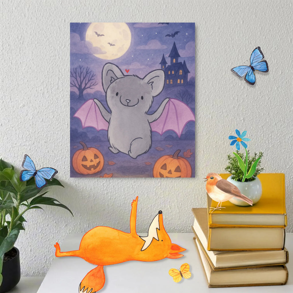 Malowanie według numerów nietoperz Klasyczny Design Kunstwerk, Ausmalbild, DIY, Malen nach Zahlen, Malen, Kreativität, Bastelidee, Künstler, Baseln, Halloween, Deko, Martinssingen, Dekoration, Geschenke, Schenken