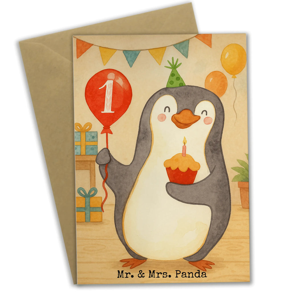 Grußkarte 1. Geburtstag Pinguin Luftballon Design Weihnachten, witzig, Freundin, liebevoll, Opa, Klappkarte, Einladungskarte, Hochzeit, Ansichtskarten, Trauerkarte, Taufe, Karte, Aufmunterung, Mädchen, Ostern, Hochzeitskarte, Glücklich, Geburtstagskarte, Abitur, Freund, Oma, Lieblingsmensch, Papa, Abschluss, Junge, Geschenkideen, Grußkarte, Beileid, Frau, Mama, cool, Glückwunschkarte, Geschenk, Geburtstag, Geburtstagsgeschenk, Happy Birthday, Geburtstage, Pinguin, Geburtstagsfeier