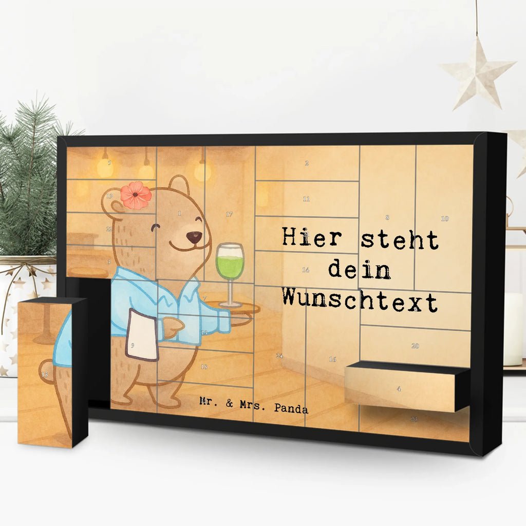 Personalisierter Befüllbarer Adventskalender Restaurantfachfrau Leidenschaft Design Adventskalender Zum Selbst Befüllen, Befüllbarer Adventskalender, Geschenk, Schenken, Jubiläum, Danke, Dankeschön, Beruf, Ausbildung, Abschied, Rente, Kollege, Kollegin, Arbeitskollege, Mitarbeiter, Firma