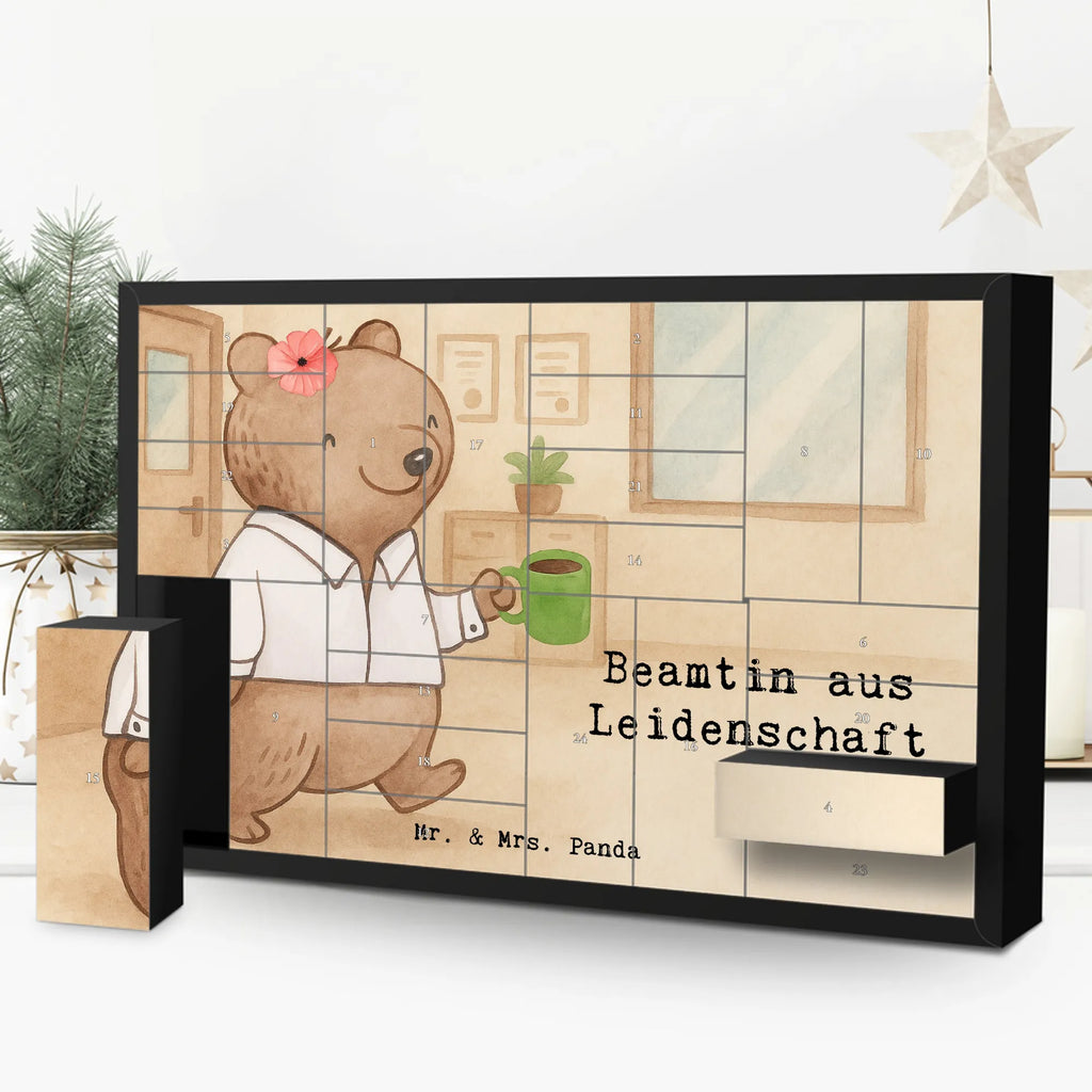 Fillable advent calendar female civil servant Passion Design gift, sayings, gift idea, best, farewell gift, passing exam, anniversary, retirement, promotion, job start, profession