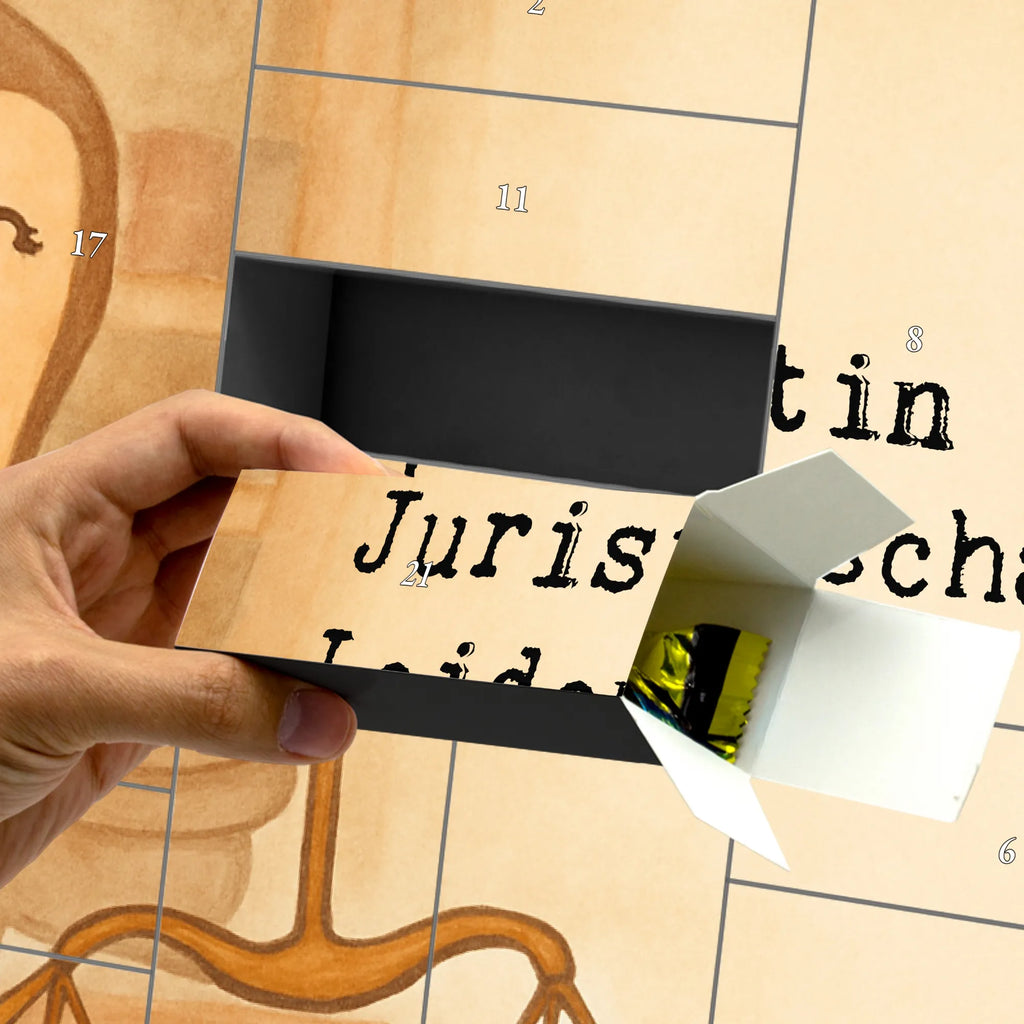 Fillable advent calendar female lawyer Passion Design gift, sayings, gift idea, best, farewell gift, passing exam, anniversary, retirement, promotion, job start, profession