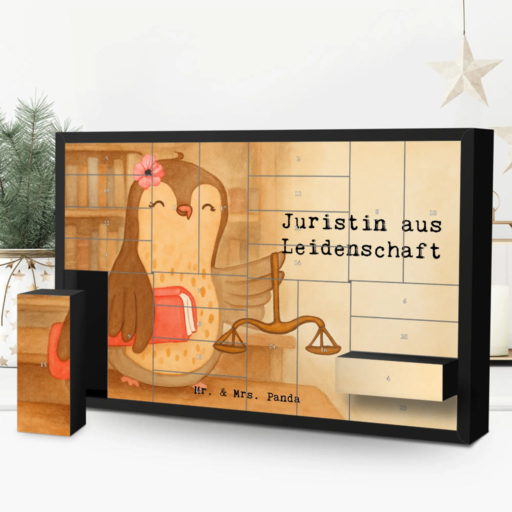 Fillable advent calendar female lawyer Passion Design gift, sayings, gift idea, best, farewell gift, passing exam, anniversary, retirement, promotion, job start, profession