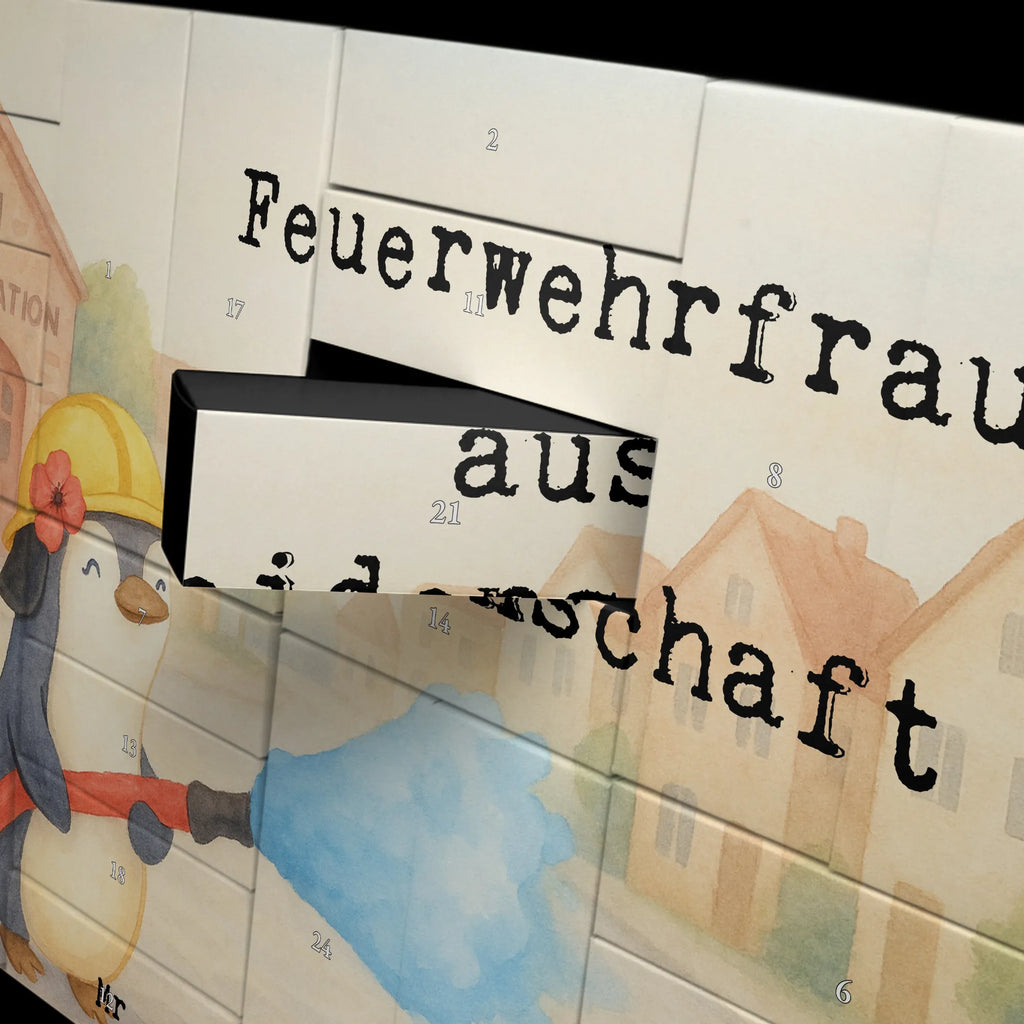 Fillable advent calendar Firewoman Passion Design gift, sayings, gift idea, best, farewell gift, passing exam, anniversary, retirement, promotion, job start, profession