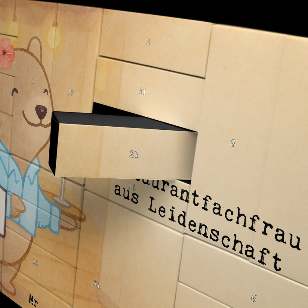 Fillable advent calendar Restaurant Specialist Passion Design gift, sayings, gift idea, best, farewell gift, passing exam, anniversary, retirement, promotion, job start, profession