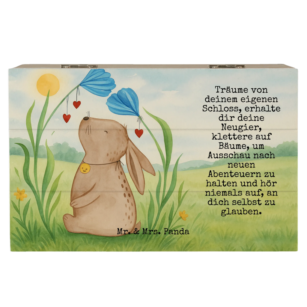 Skrzynia drewniana królik kwiat Design Wielkanoc, zajączek wielkanocny, prezenty wielkanocne, gniazdo wielkanocne, dekoracje wielkanocne, prezenty na Wielkanoc, prezent wielkanocny, prezenty wielkanocne dla dzieci, Wielkanoc dla dzieci