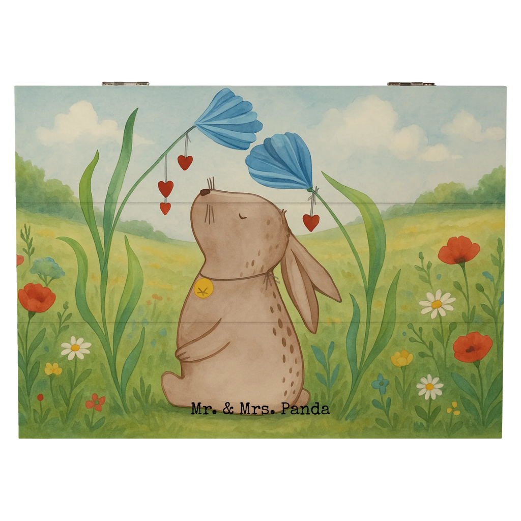 Skrzynia drewniana królik kwiat Design Wielkanoc, zajączek wielkanocny, prezenty wielkanocne, gniazdo wielkanocne, dekoracje wielkanocne, prezenty na Wielkanoc, prezent wielkanocny, prezenty wielkanocne dla dzieci, Wielkanoc dla dzieci