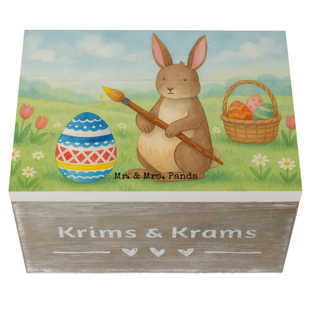 Skrzynia drewniana Zając Malowanie jajek Design Wielkanoc, zajączek wielkanocny, prezenty wielkanocne, gniazdo wielkanocne, dekoracje wielkanocne, prezenty na Wielkanoc, prezent wielkanocny, prezenty wielkanocne dla dzieci, Wielkanoc dla dzieci