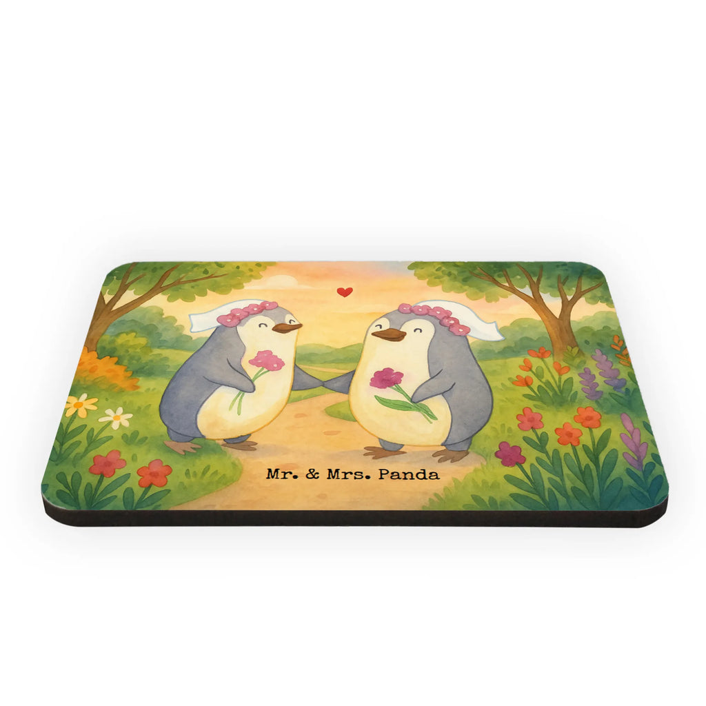 Magnes Pingwiny Lesbijska duma Design Wesele, prezent weselny, małżeństwo, przyjęcie weselne, ceremonia, prezent z ceremonii, karta weselna, przyjęcie zaręczynowe, prezent z zaręczyn, pomysły na prezenty weselne, prezenty weselne dla pary młodej