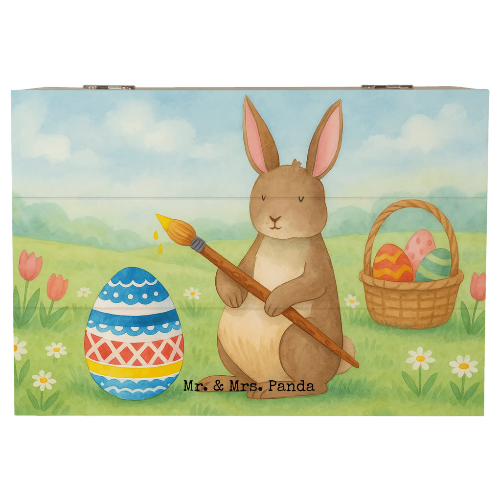 Skrzynia drewniana Zając Malowanie jajek Design Wielkanoc, zajączek wielkanocny, prezenty wielkanocne, gniazdo wielkanocne, dekoracje wielkanocne, prezenty na Wielkanoc, prezent wielkanocny, prezenty wielkanocne dla dzieci, Wielkanoc dla dzieci