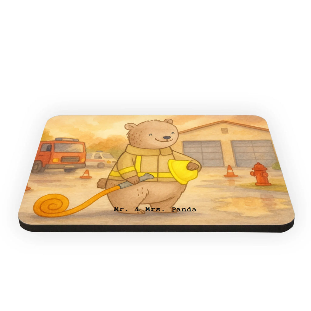 Magnet bear Volunteer firefighter Design calendar magnet, refrigerator magnets, refrigerator magnet, office magnet, magnet, magnetic board, Gift, giving, thank you, award, profit, athlete, fire brigade festival, youth fire brigade, Volunteer fire brigade