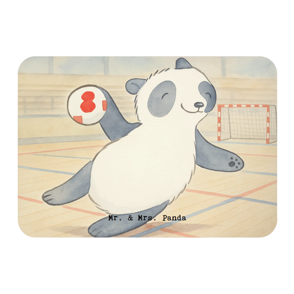 Magnes Panda Grać w piłkę ręczną Design Prezent, Dyscyplina sportowa, Darować, Dziękuję, Dzięki, Wyróżnienie, Wygrana, Sportowiec