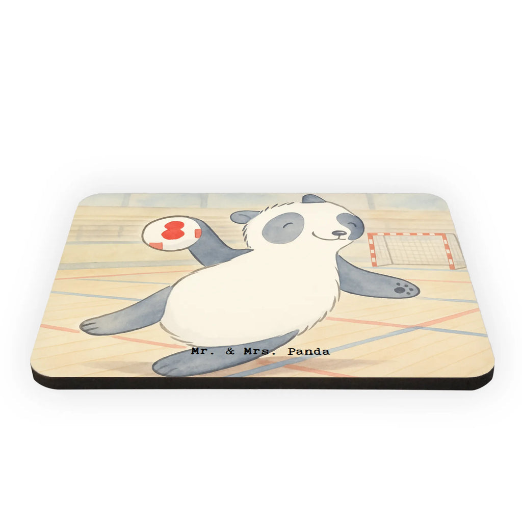 Magnes Panda Grać w piłkę ręczną Design Prezent, Dyscyplina sportowa, Darować, Dziękuję, Dzięki, Wyróżnienie, Wygrana, Sportowiec