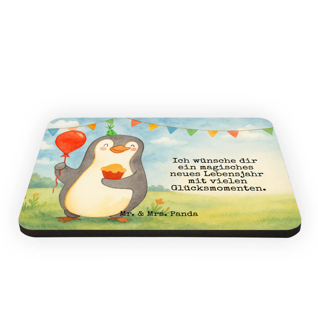 Magnet Pinguin Geburtstag Design Pinnwandmagnet, Souvenir Magnet, Whiteboard Magnet, Kühlschrankmagnet, Kalendermagnet, fridge magnet, Magnete Holz, Motivmagnete, Notizhalter, Kühlschrank Dekoration, Dekomagnet, Notiz Magnet, Geschenk, Geburtstag, Geburtstagsgeschenk, Torte, Feiern, Party, Geschenke, Kuchen