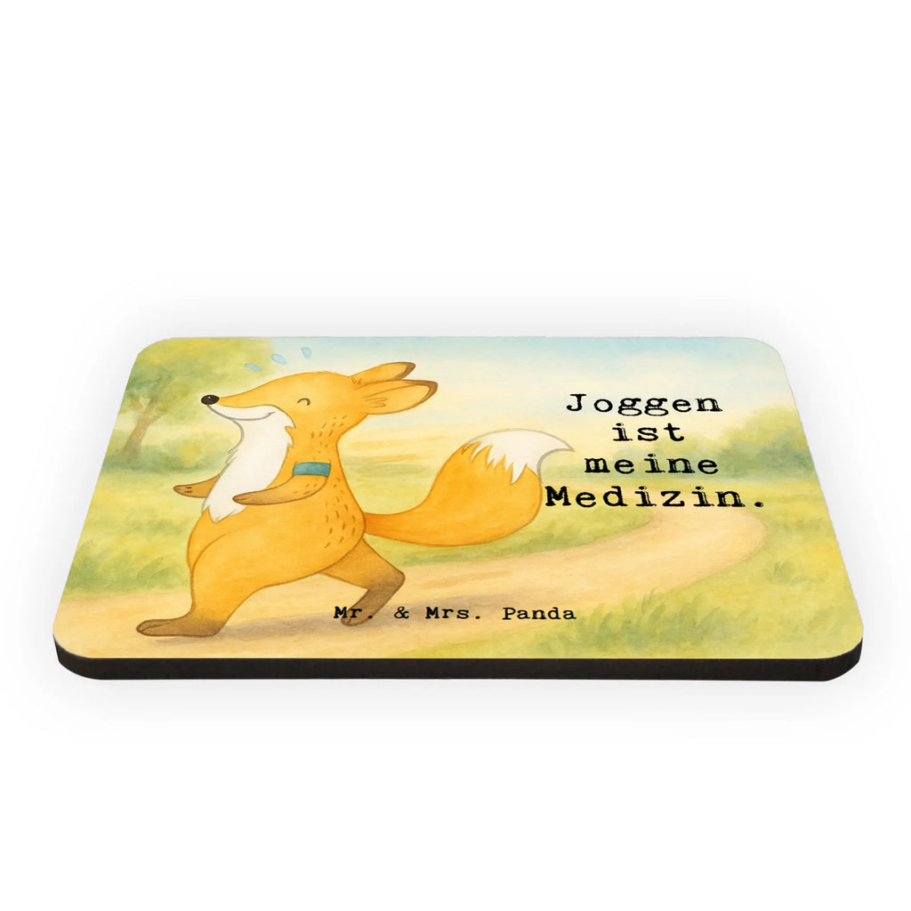 Magnet Fox Jog Design calendar magnet, magnetic board, office magnet, magnet, refrigerator magnet, refrigerator magnets, Gift, giving, thank you, award, profit, athlete, jogging, running