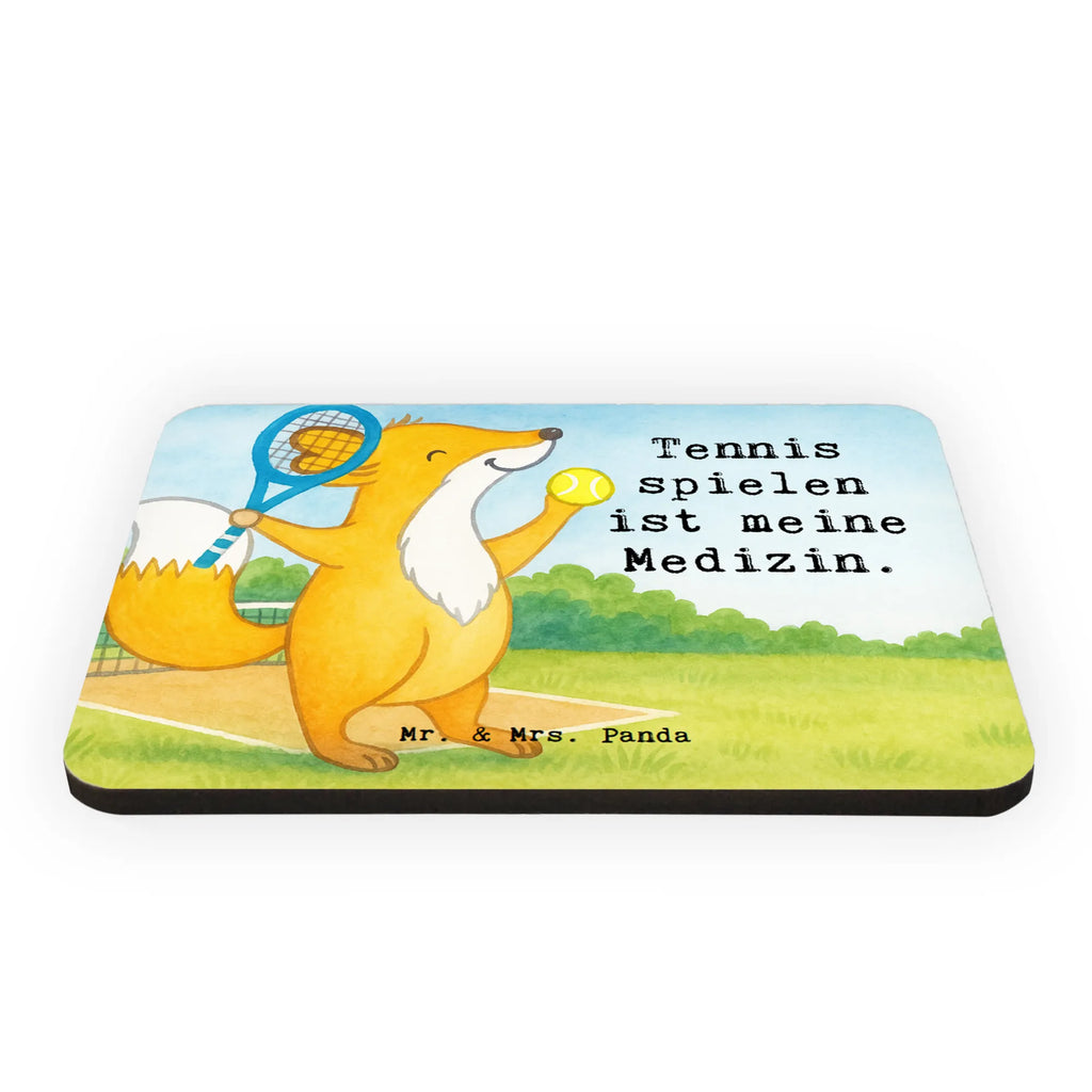 Magnet Fox play tennis Design refrigerator magnets, office magnet, magnetic board, magnet, refrigerator magnet, calendar magnet, Gift, giving, thank you, award, profit, athlete, Playing tennis, ball sport, tennis club, tennis tournament