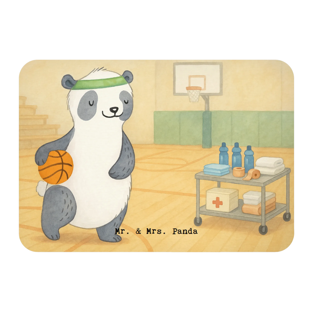 Magnes Panda koszykówka Design Prezent, Dyscyplina sportowa, Darować, Dziękuję, Dzięki, Wyróżnienie, Wygrana, Sportowiec