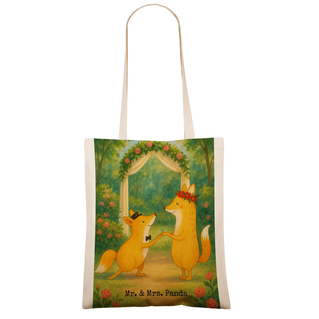 Tote bag foxes Marriage Design gifts, Wedding, marriage