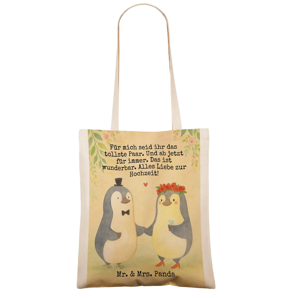 tote bag Hochzeit Pinguin Design Alltagstasche, Strandtasche, Schultasche, Jutebeutel, Tasche, Badetasche, bedruckte tasche, Baumwolltasche, Jutetasche, Leinentasche, Henkeltasche, uni tasche, baumwollbeutel, Einkaufstüte, Beutel, Laptoptasche, unitasche, Stofftasche, Shopper, Umhängetasche, Stoffbeutel, Tragetasche, shopping tasche, Statementbeutel, Tüte, Einkaufsbeutel, Einkaufstasche, büchertasche, Schultertasche, Beuteltasche, tote bag, Hochzeitskarte, Hochzeit, Hochzeitsgeschenk, Ehe, Hochzeitsfeier, Trauung, Trauungsgeschenk, Verlobungsfeier, Verlobungsgeschenk, Hochzeitsgeschenkideen, Hochzeitsgeschenke für Brautpaar, Hochzeitstag, Gastgeschenk, geschenkidee Hochzeit, Pinguin, Pinguine