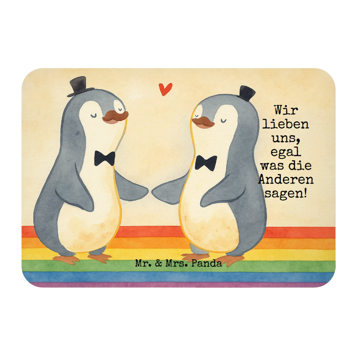 Magnet penguins gay pride Design gifts, Wedding, marriage