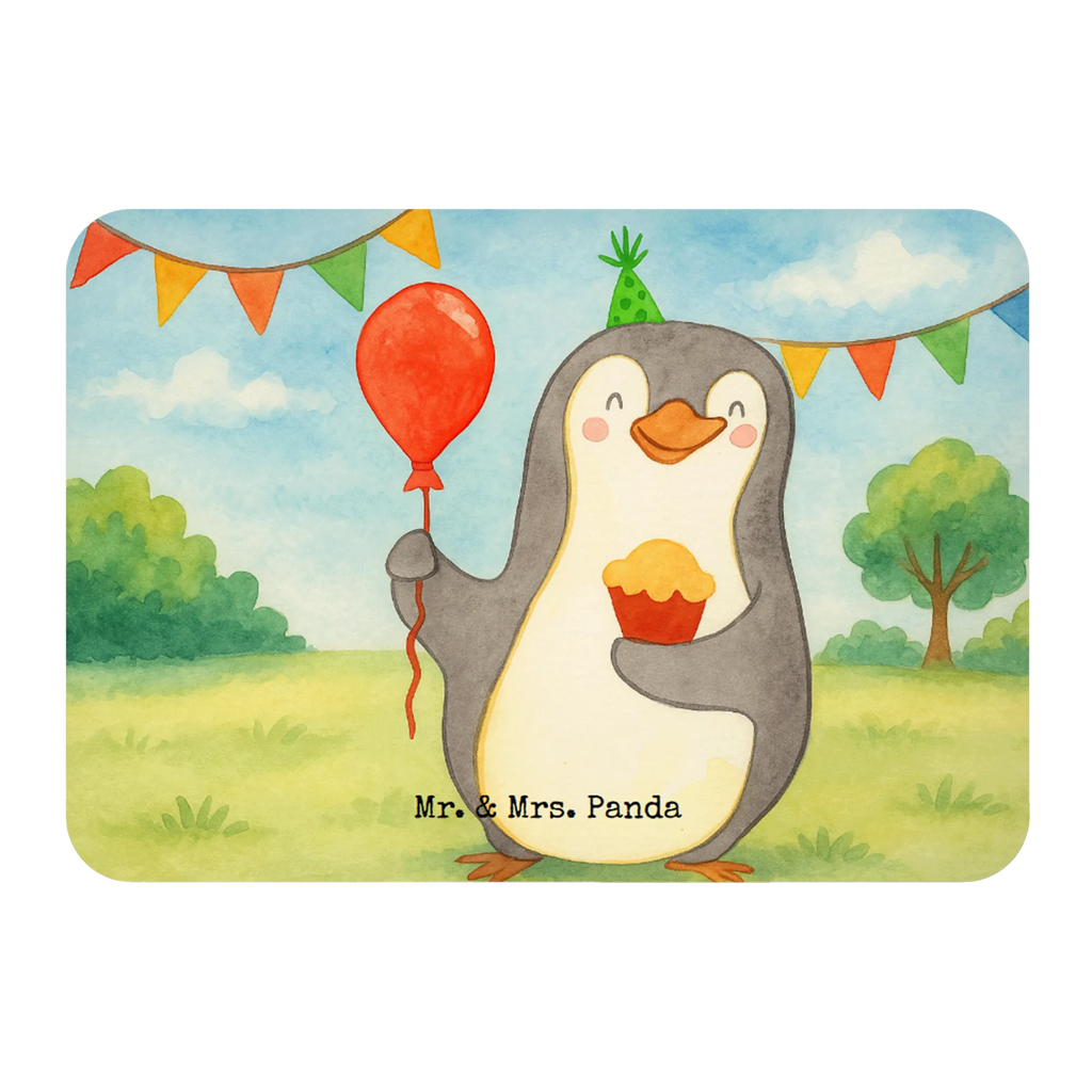 Magnet Pinguin Geburtstag Design Pinnwandmagnet, Souvenir Magnet, Whiteboard Magnet, Kühlschrankmagnet, Kalendermagnet, fridge magnet, Magnete Holz, Motivmagnete, Notizhalter, Kühlschrank Dekoration, Dekomagnet, Notiz Magnet, Geschenk, Geburtstag, Geburtstagsgeschenk, Torte, Feiern, Party, Geschenke, Kuchen