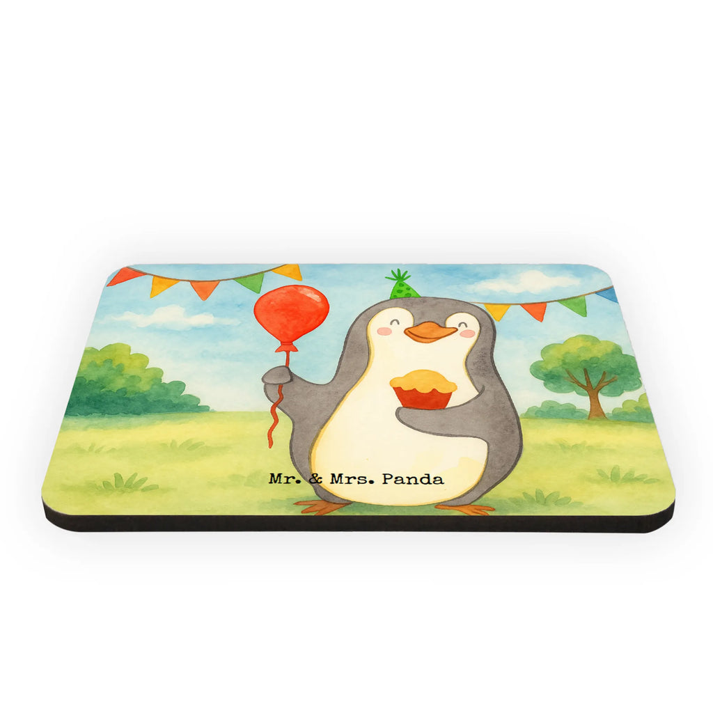 Magnet Pinguin Geburtstag Design Pinnwandmagnet, Souvenir Magnet, Whiteboard Magnet, Kühlschrankmagnet, Kalendermagnet, fridge magnet, Magnete Holz, Motivmagnete, Notizhalter, Kühlschrank Dekoration, Dekomagnet, Notiz Magnet, Geschenk, Geburtstag, Geburtstagsgeschenk, Torte, Feiern, Party, Geschenke, Kuchen