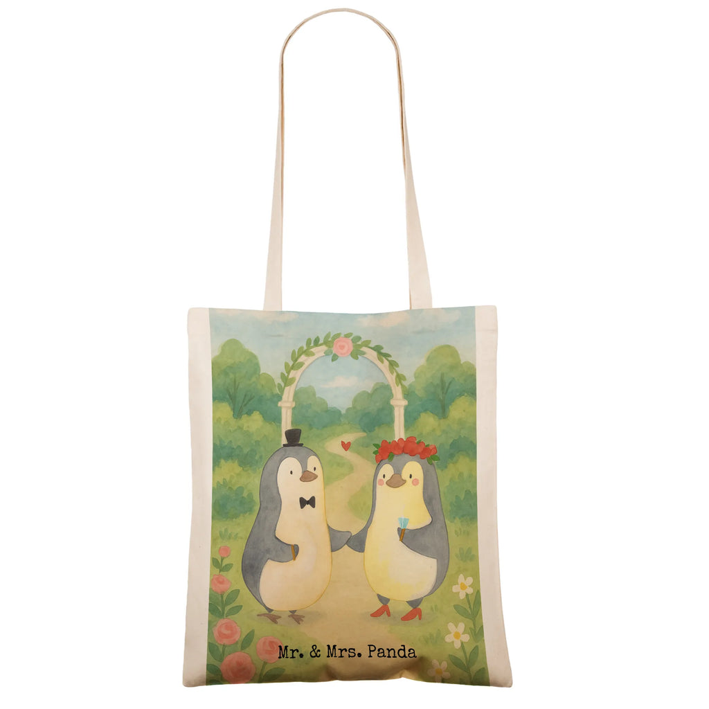 tote bag Hochzeit Pinguin Design Alltagstasche, Strandtasche, Schultasche, Jutebeutel, Tasche, Badetasche, bedruckte tasche, Baumwolltasche, Jutetasche, Leinentasche, Henkeltasche, uni tasche, baumwollbeutel, Einkaufstüte, Beutel, Laptoptasche, unitasche, Stofftasche, Shopper, Umhängetasche, Stoffbeutel, Tragetasche, shopping tasche, Statementbeutel, Tüte, Einkaufsbeutel, Einkaufstasche, büchertasche, Schultertasche, Beuteltasche, tote bag, Hochzeitskarte, Hochzeit, Hochzeitsgeschenk, Ehe, Hochzeitsfeier, Trauung, Trauungsgeschenk, Verlobungsfeier, Verlobungsgeschenk, Hochzeitsgeschenkideen, Hochzeitsgeschenke für Brautpaar, Hochzeitstag, Gastgeschenk, geschenkidee Hochzeit, Pinguin, Pinguine