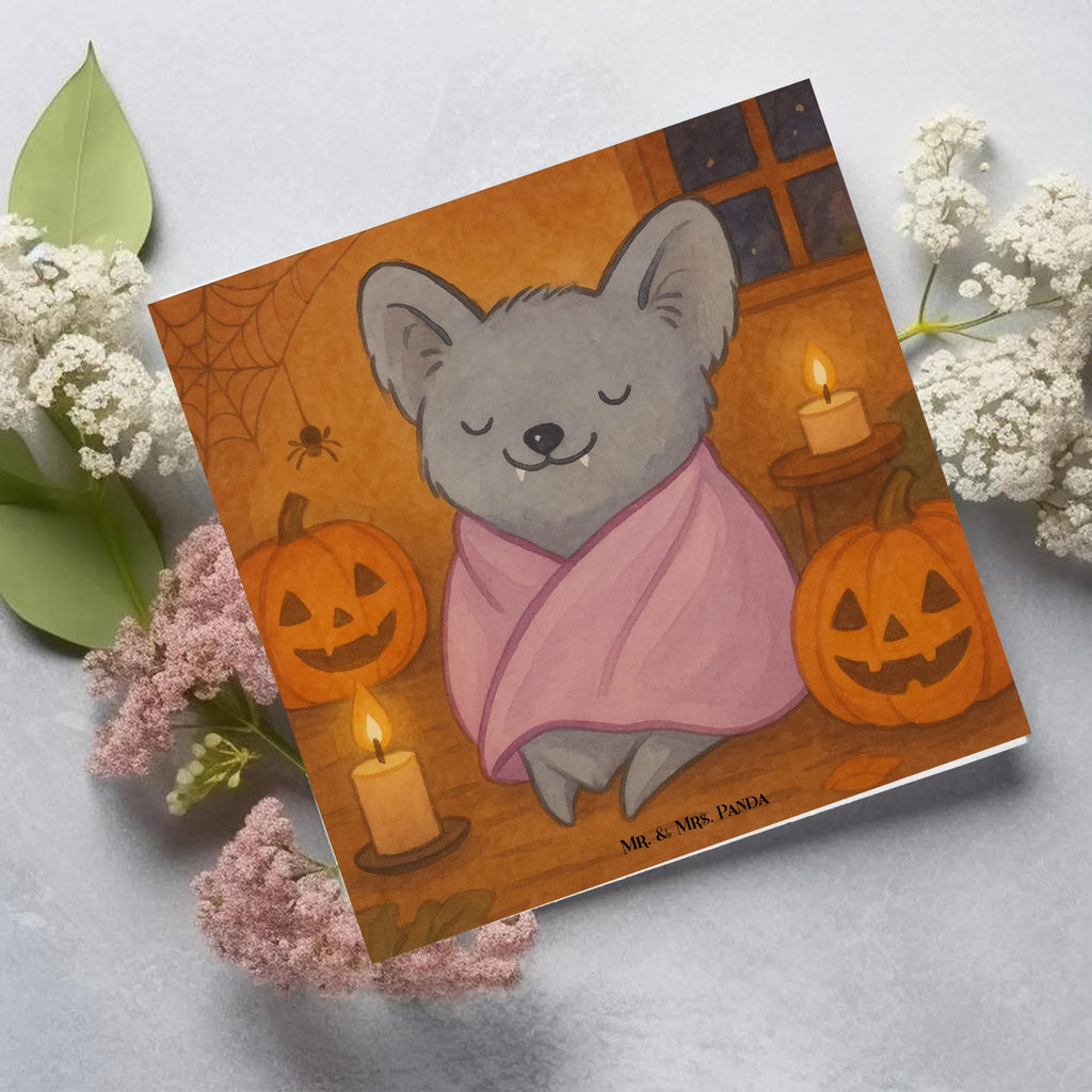 Karta Deluxe Nietoperz odpoczywa Design dekoracja, dekoracje, prezenty, dawanie