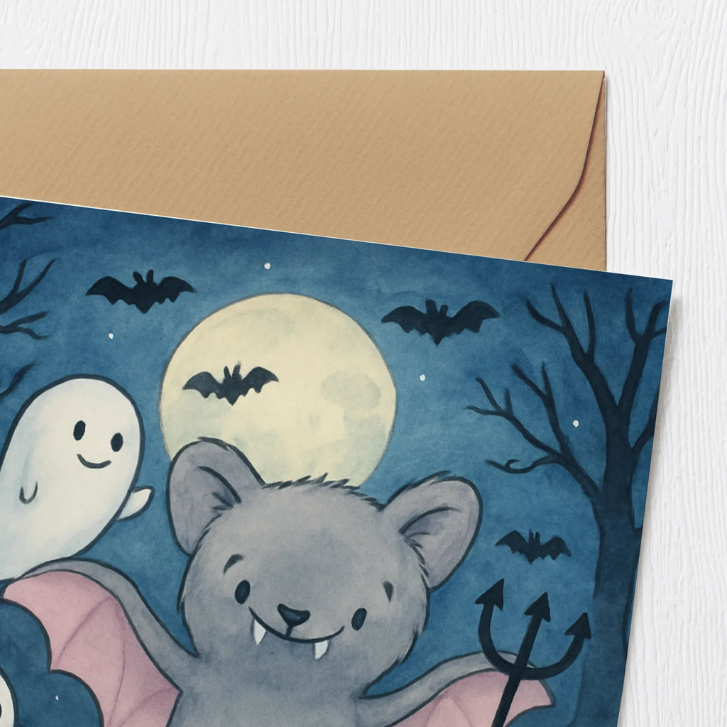 Deluxe Karte Fledermaus Dracula Design lustige karten, Gutscheinkarte, Grußkarte, Dankeskarte, Karte, weihnachtskarte, quadratische karte, Klappkarte, Einladungskarte, Hochzeitskarte, Glückwunschkarte, Geburtstagskarte, Hochwertige Klappkarte, abschiedskarte, geburtskarte, Geschenkkarte, Hochwertige Grußkarte, sprüche karten, Dekoration, Geschenke, Schenken, Deko, Halloween, Martinssingen