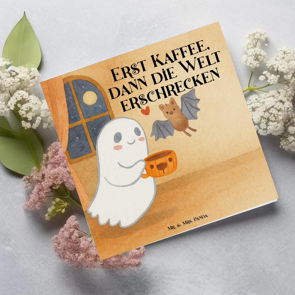 Greetings card Ghost Coffee Design wedding, encouragement, birthday card, gift ideas, grandpa, girlfriend, money gifts, woman, folding card, friendship, Voucher card, man, Valentine&#39;s Day card, favorite person, grandma, high school graduation, boyfriend, wedding card, Love greeting card, Christmas cards, greeting card, Baptism, Easter cards, boy, decoration, gifts, Martin singing, decor, giving