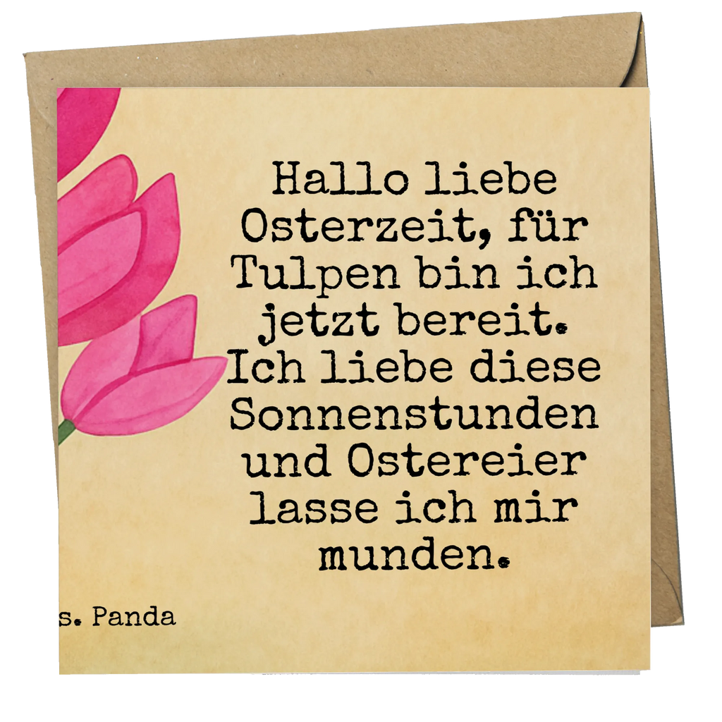 Karta Deluxe królik tulipany Design Wielkanoc, zajączek wielkanocny, prezenty wielkanocne, gniazdo wielkanocne, dekoracje wielkanocne, prezenty na Wielkanoc, prezent wielkanocny, prezenty wielkanocne dla dzieci, Wielkanoc dla dzieci