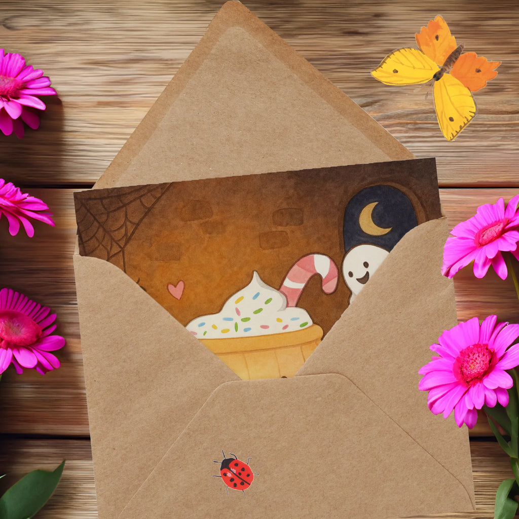 Karta Deluxe Kawa Duch Design dekoracja, dekoracje, prezenty, dawanie