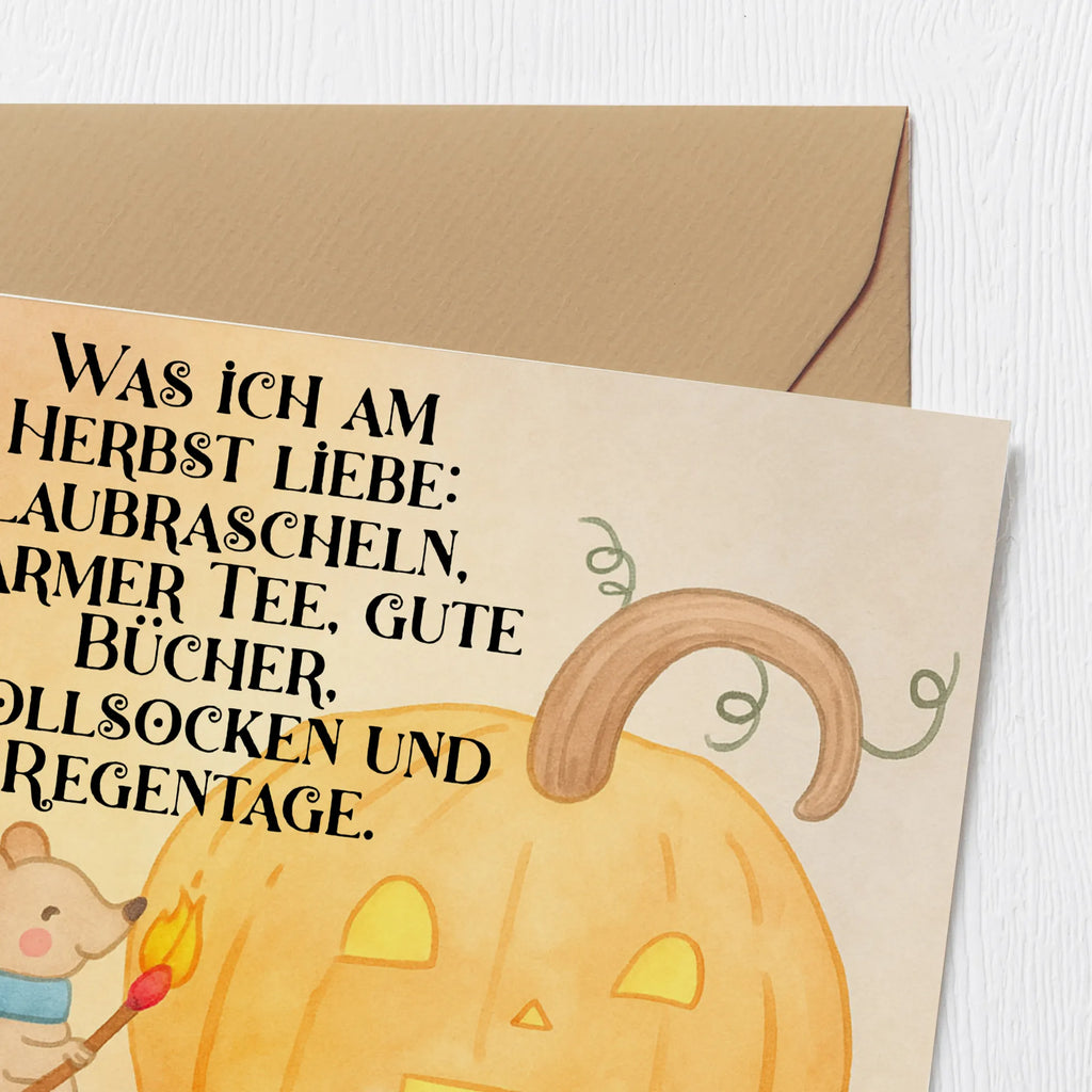 Deluxe Card pumpkin mouse Design decoration, gifts, Martin singing, decor, giving