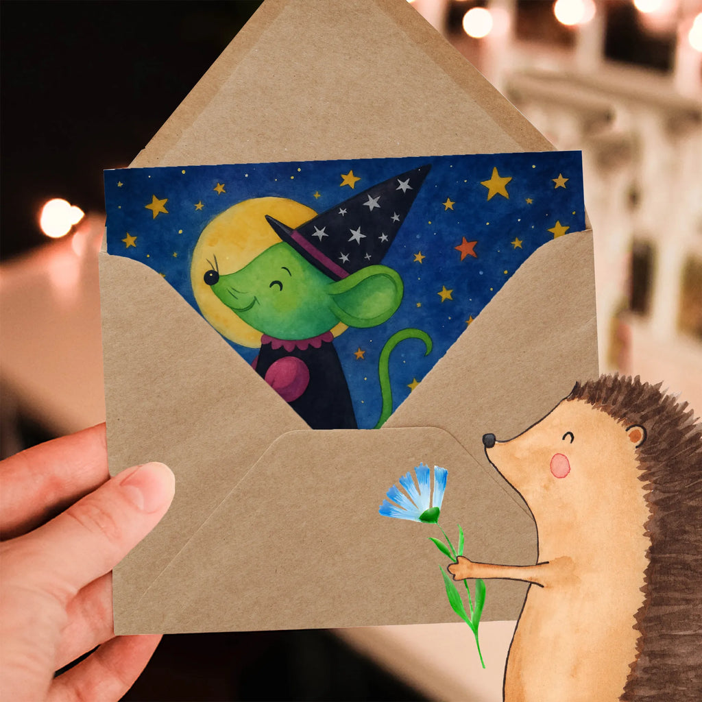 Deluxe Karte Hexe Fliegt Design weihnachtskarte, Hochwertige Grußkarte, Karte, quadratische karte, Geburtstagskarte, sprüche karten, Glückwunschkarte, Dankeskarte, abschiedskarte, Einladungskarte, Hochzeitskarte, Grußkarte, Gutscheinkarte, Geschenkkarte, Klappkarte, lustige karten, geburtskarte, Hochwertige Klappkarte, Dekoration, Geschenke, Schenken, Deko, Halloween, Martinssingen