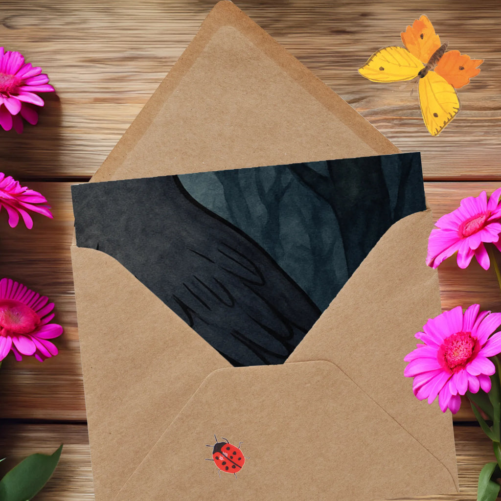 Karta Deluxe Wrona Halloween Design dekoracja, dekoracje, prezenty, dawanie