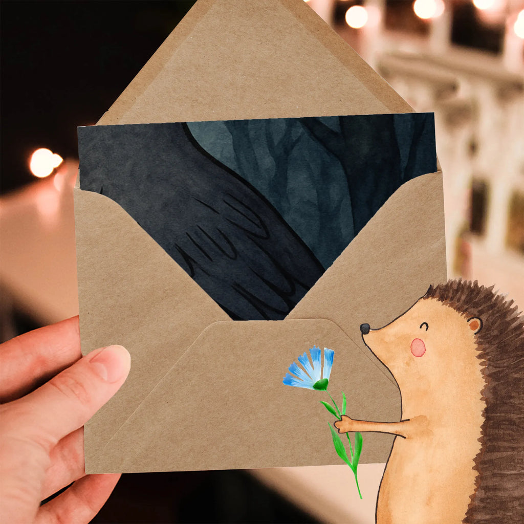 Karta Deluxe Wrona Halloween Design dekoracja, dekoracje, prezenty, dawanie