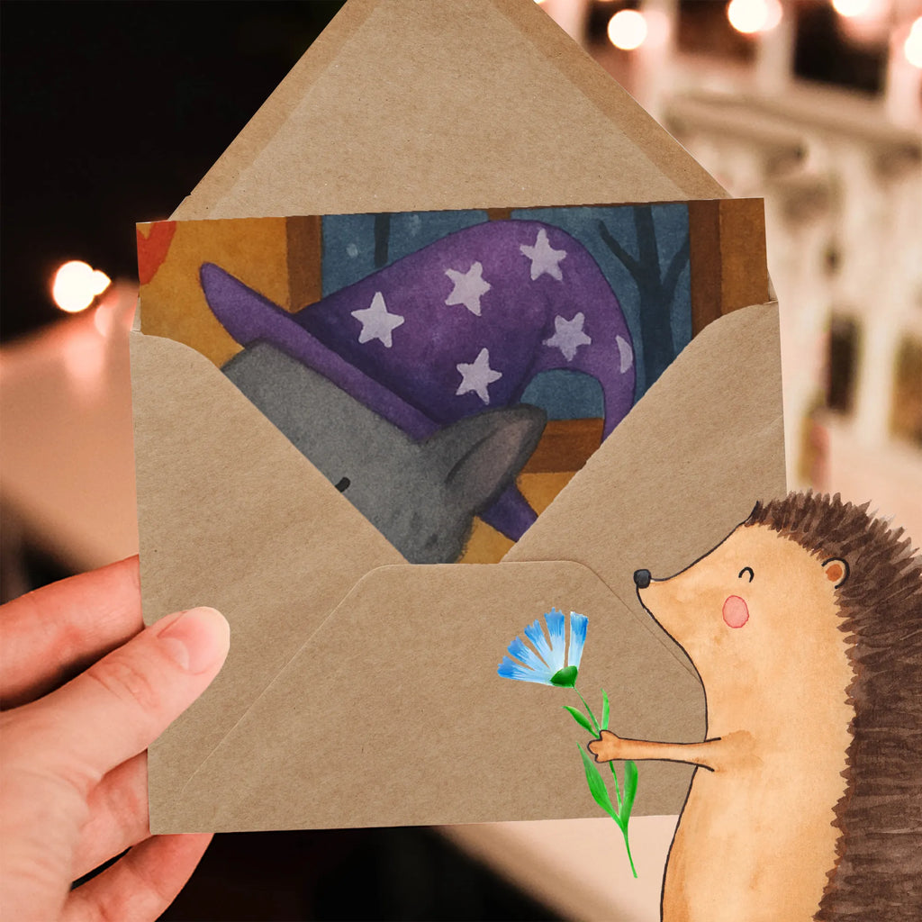 Karta Deluxe kocur kocioł czarownic Design dekoracja, dekoracje, prezenty, dawanie