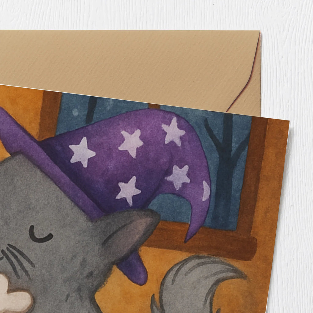 Karta Deluxe kocur kocioł czarownic Design dekoracja, dekoracje, prezenty, dawanie