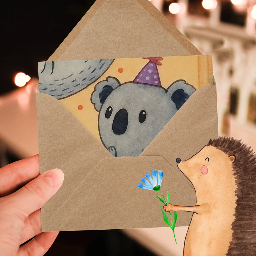 Karta Deluxe koale urodziny Design Urodziny, prezent urodzinowy, prezent