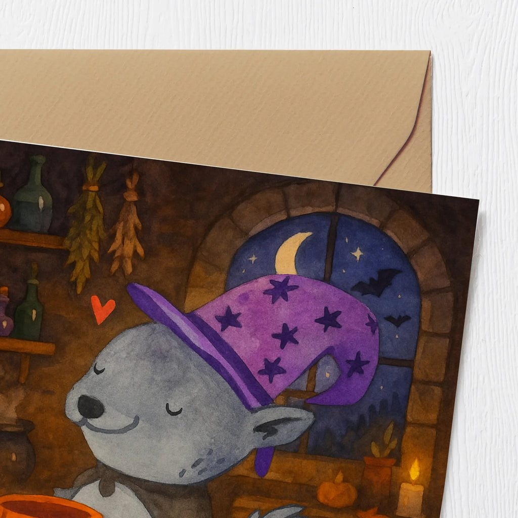 Karta Deluxe Kot Kawa Design dekoracja, dekoracje, prezenty, dawanie